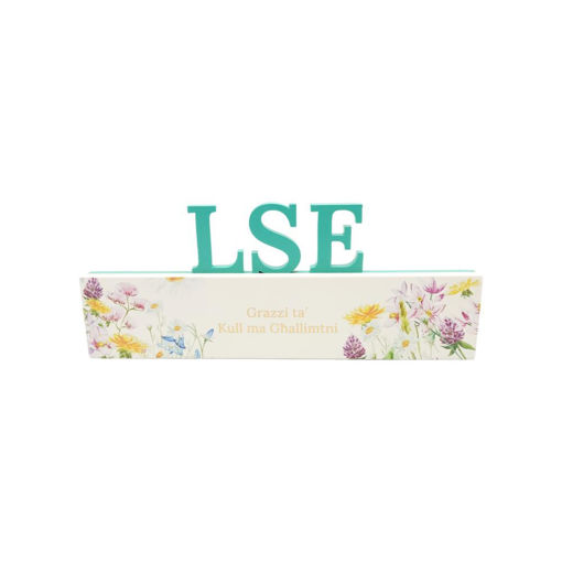 Picture of LSE CUT OUT WOODEN PLAQUE